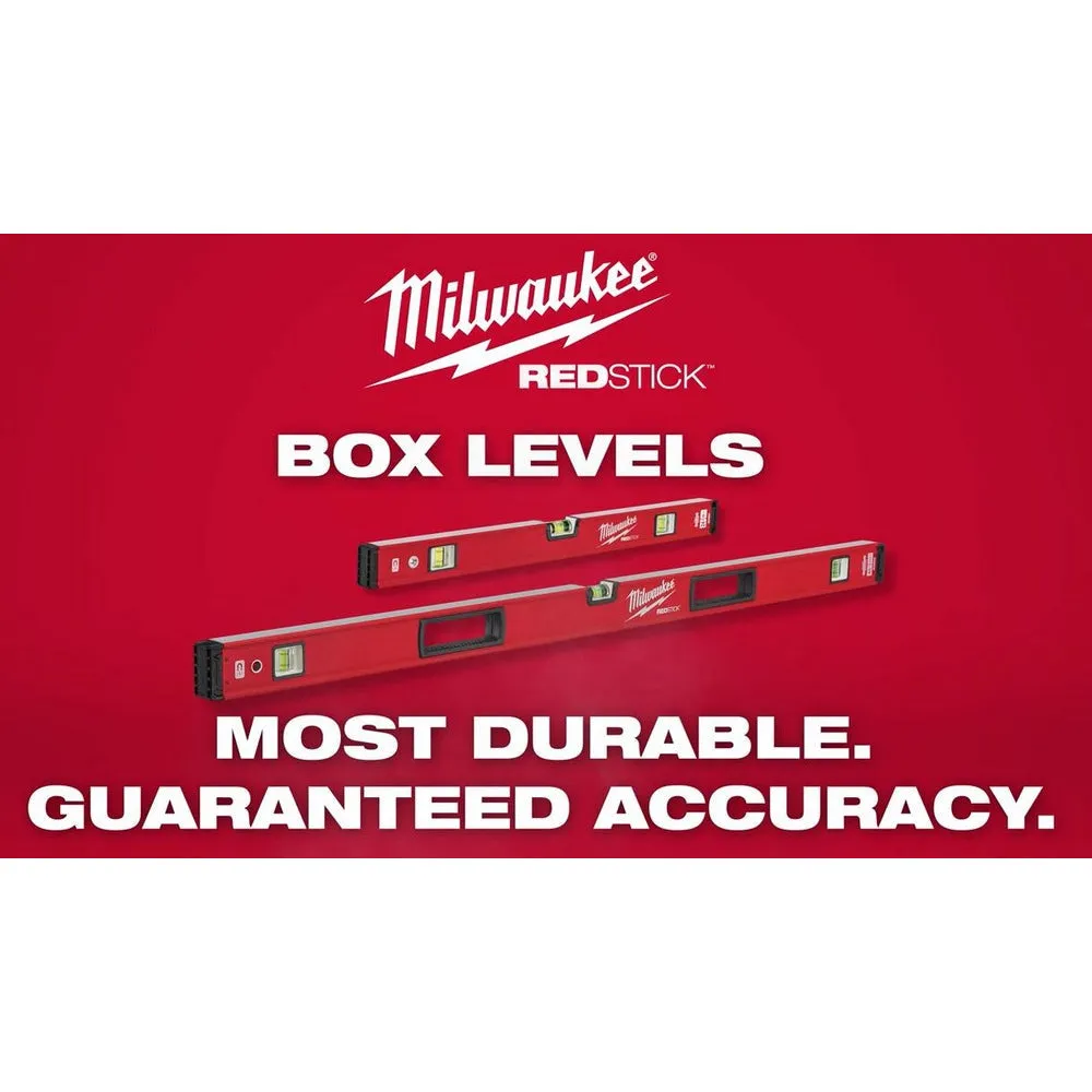 Milwaukee REDSTICK Compact Box Levels