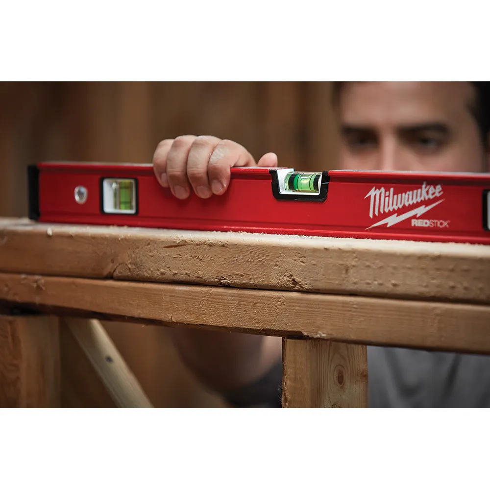 Milwaukee REDSTICK Compact Box Levels