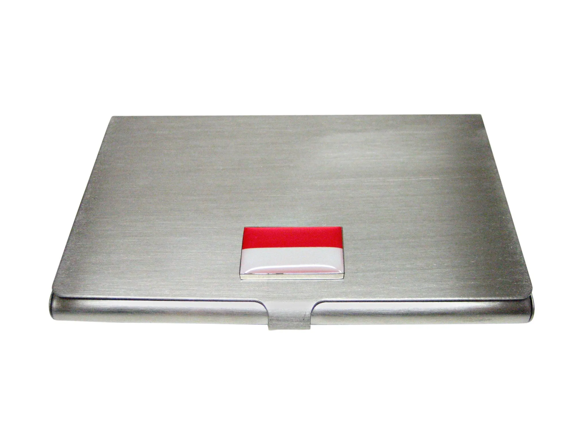 Monaco Flag Pendant Business Card Holder