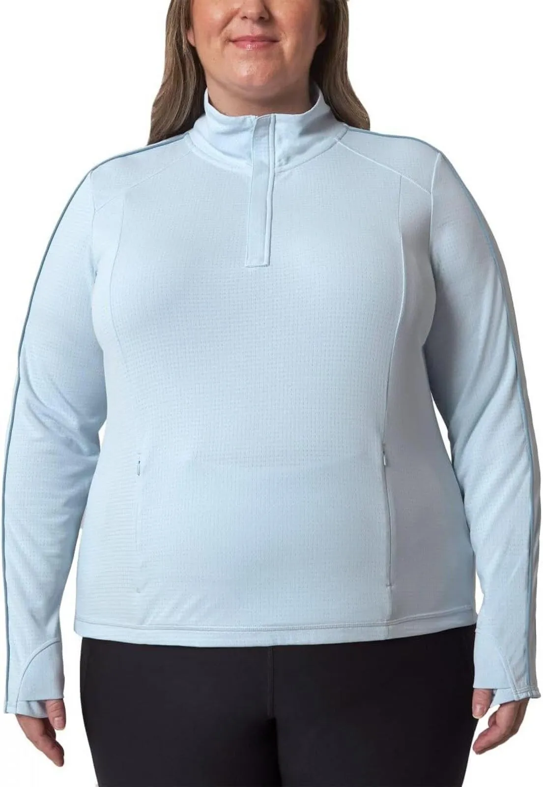 Mondetta Womens Lightweight Quarter-Zip Pullover Shirt 1767052