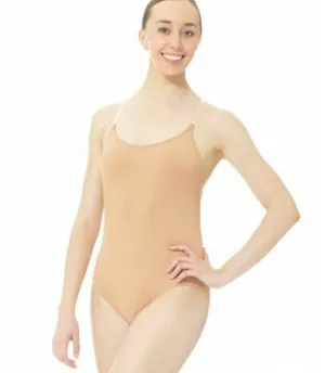 Mondor Nude Body Liner #11813 with Adjustable Clear Straps