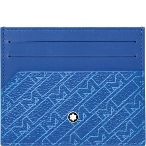 Montblanc Pocket credit card holder 6 Montblanc M_gram 4810 Azzurro 128633 compartments