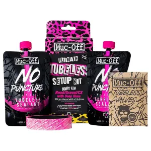 Muc-Off Ultimate Tubeless Setup Kit Road 60mm