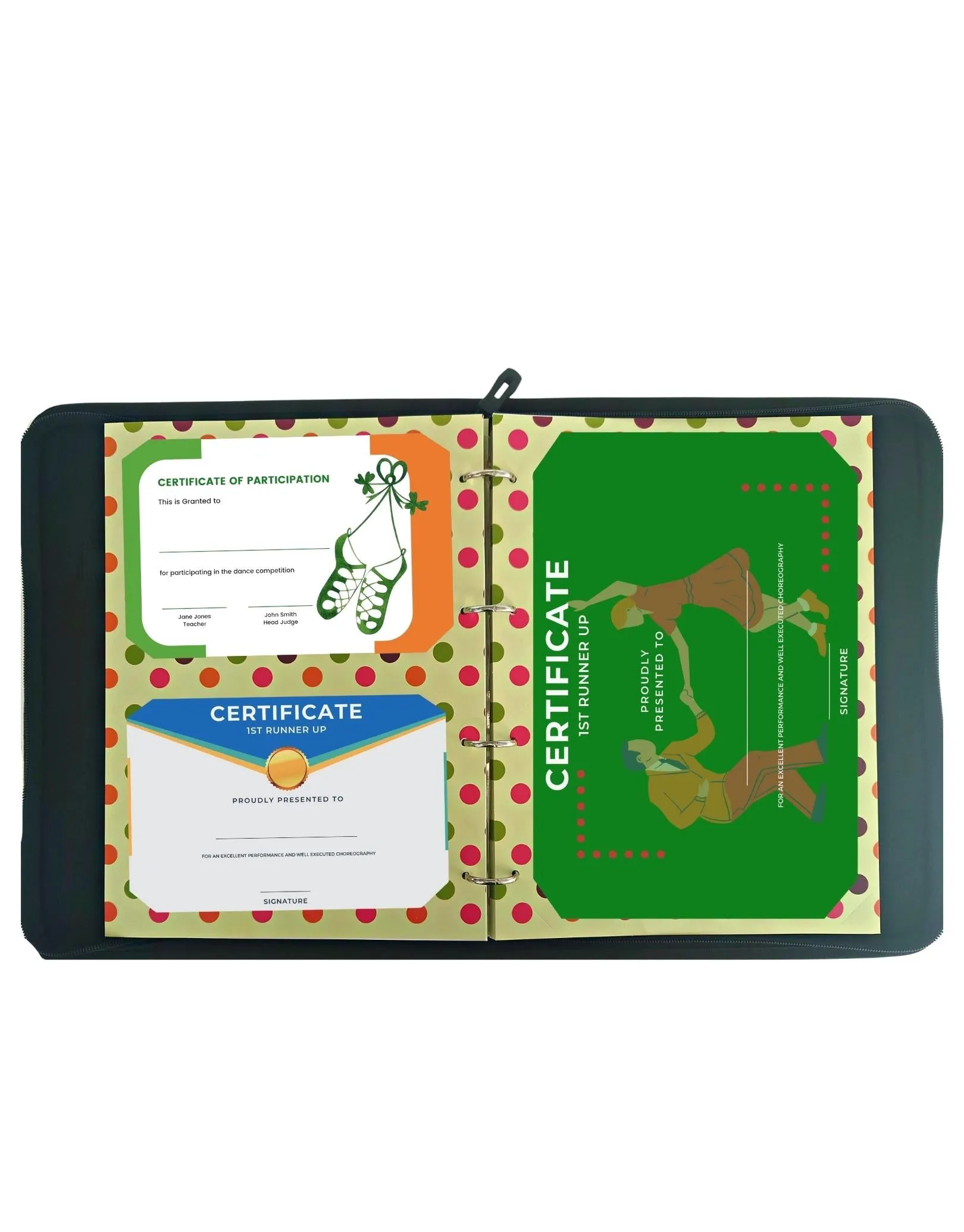 My Proud Moments Extra Pages - Certificate Holders (Pack of 3)