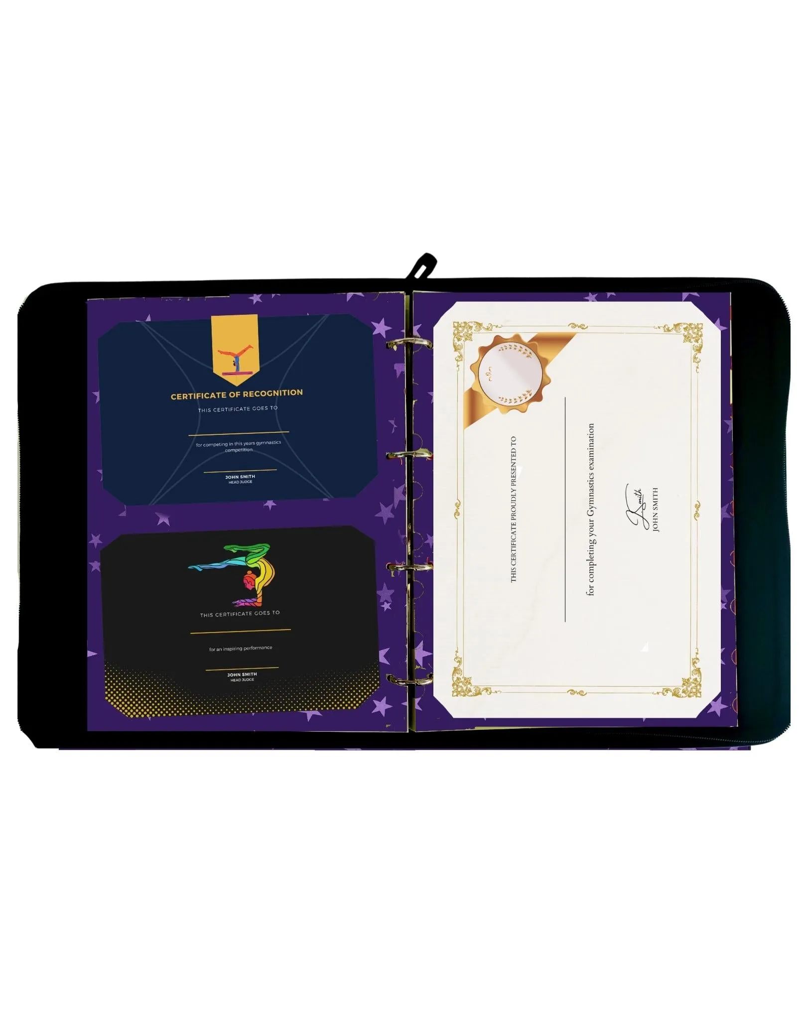 My Proud Moments Extra Pages - Certificate Holders (Pack of 3)