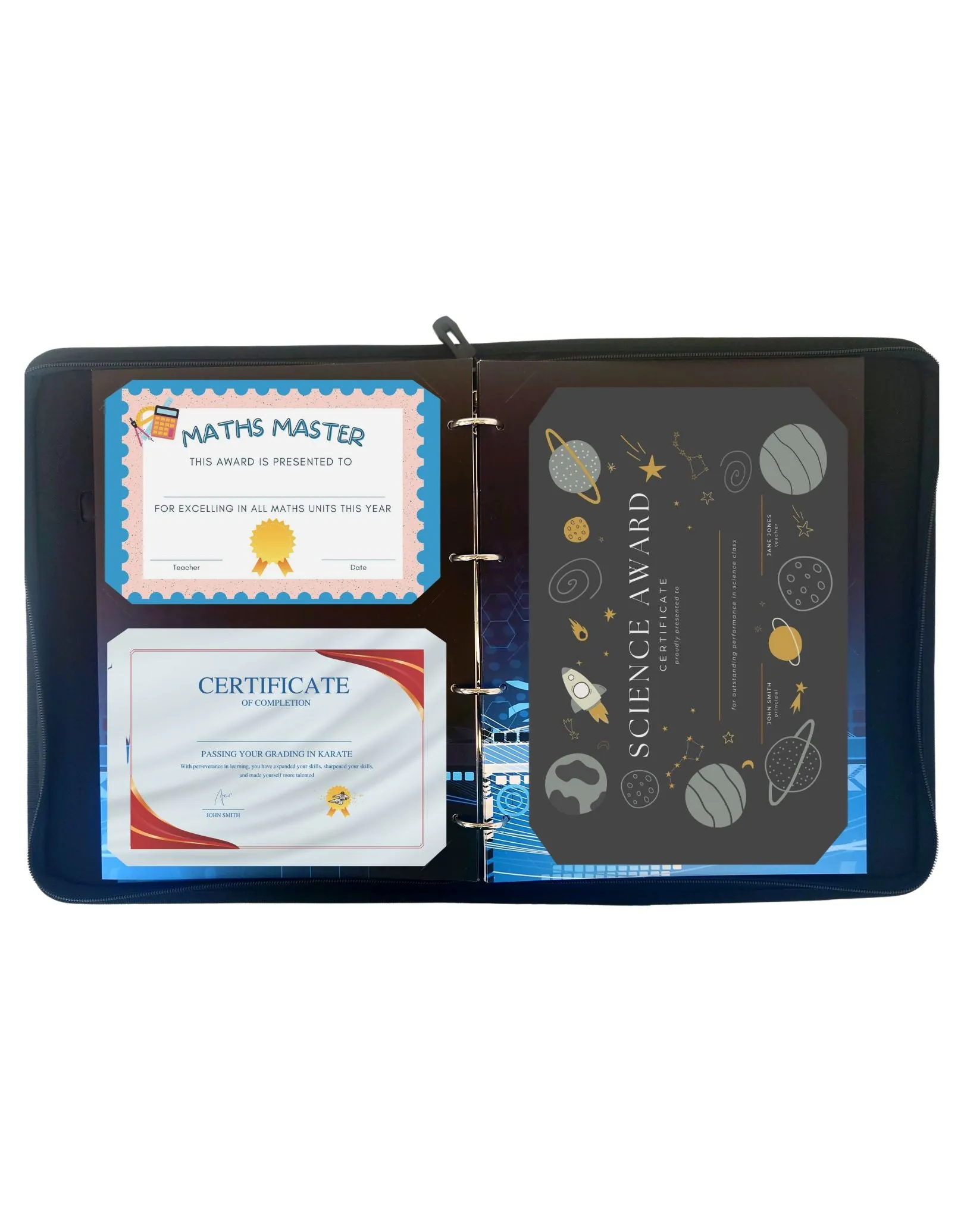 My Proud Moments Extra Pages - Certificate Holders (Pack of 3)