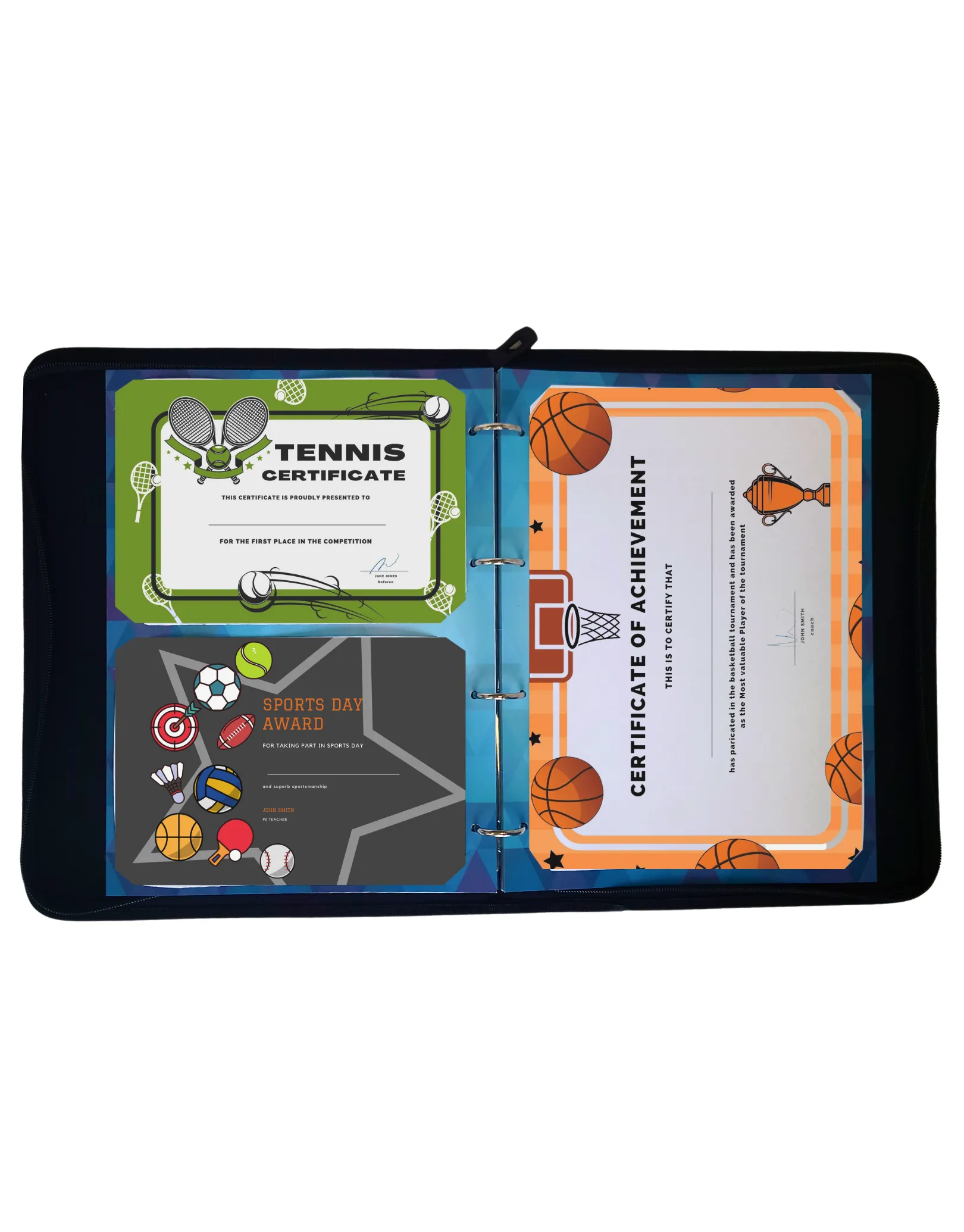 My Proud Moments Extra Pages - Certificate Holders (Pack of 3)