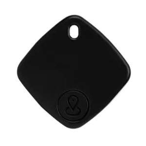 NEW Sualio Tag Find My Wireless Smart Tag Bluetooth Tracker Luggage Wallet Key Locator - Black