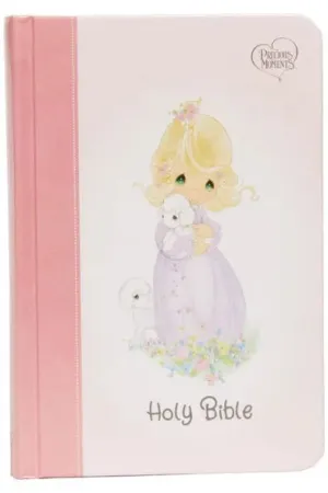 NKJV, Precious Moments Small Hands Bible, Hardcover, Pink, Comfort Print: Holy Bible, New King James Version by Thomas Nelson