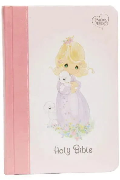 NKJV, Precious Moments Small Hands Bible, Hardcover, Pink, Comfort Print: Holy Bible, New King James Version by Thomas Nelson