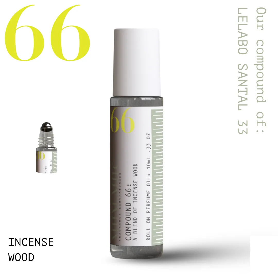 No 66 INCENSE WOOD Roll-On Fragrance