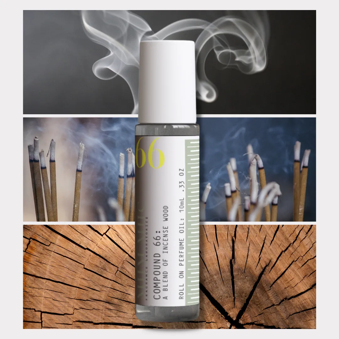 No 66 INCENSE WOOD Roll-On Fragrance