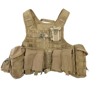 NZ Army Coyote MOLLE Vest w/ Pouches - Large (3)