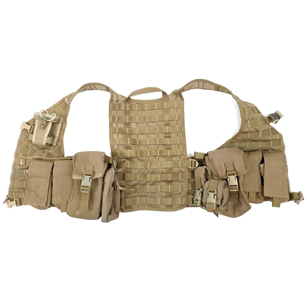 NZ Army Coyote MOLLE Vest w/ Pouches - Large (3)