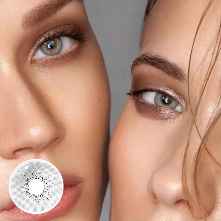 Ocean Gray Colored Contact Lenses Yearly