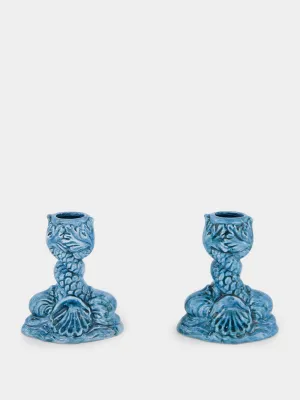 Oceanic Candle Holders
