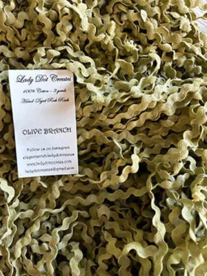 Olive Branch Rick Rack - Lady Dots Creates Finishing Trims