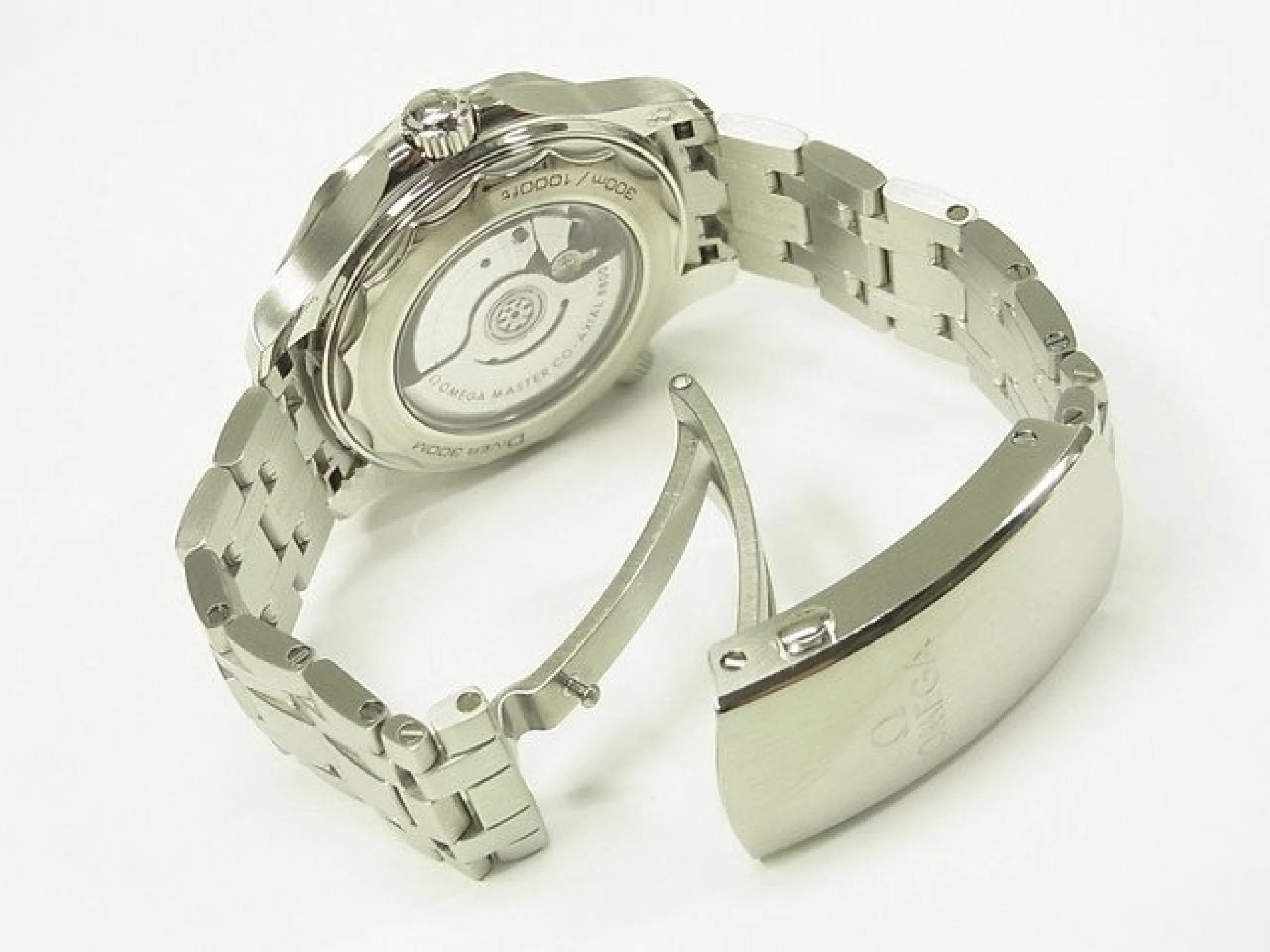 OMEGA SEA MASTER Divers300M Co-Axial Master Chrono meter 42 MM blue Dial Genuine goods Mens 184922826