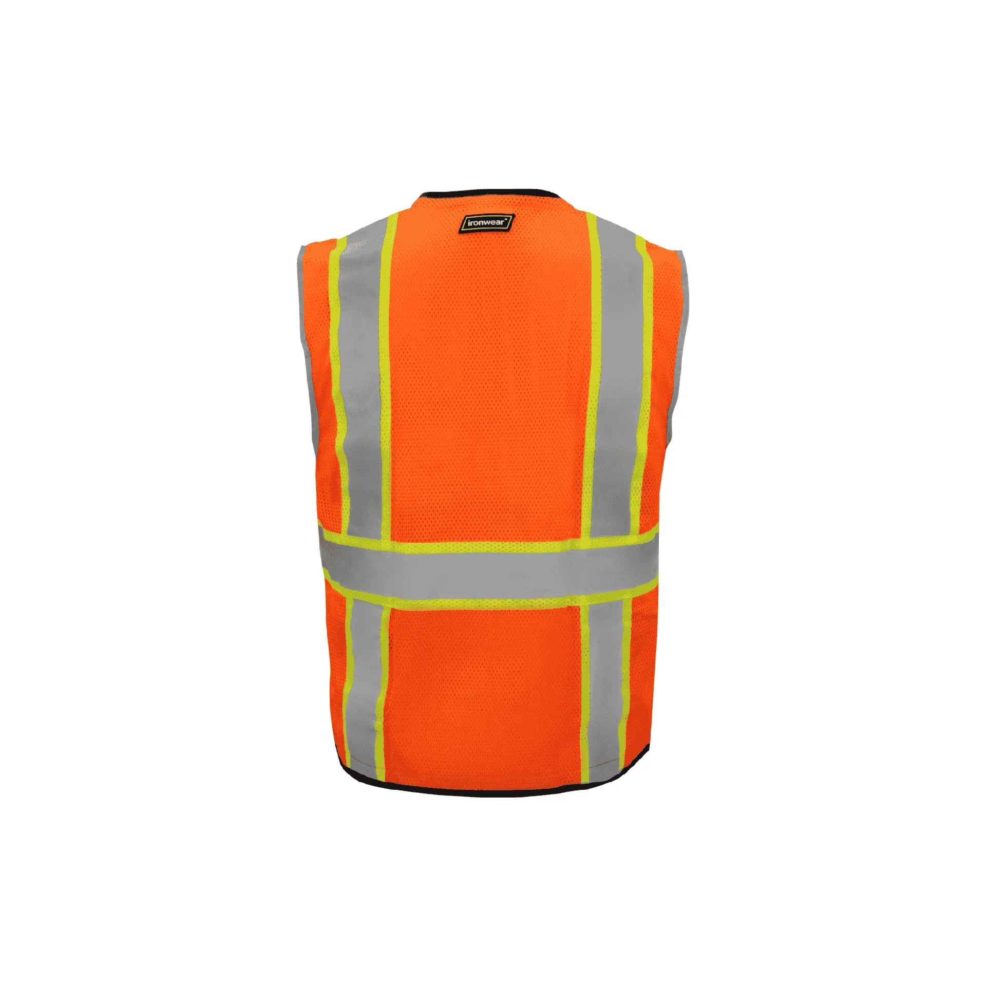 Orange Class 2 Safety Vest (11 Pockets)