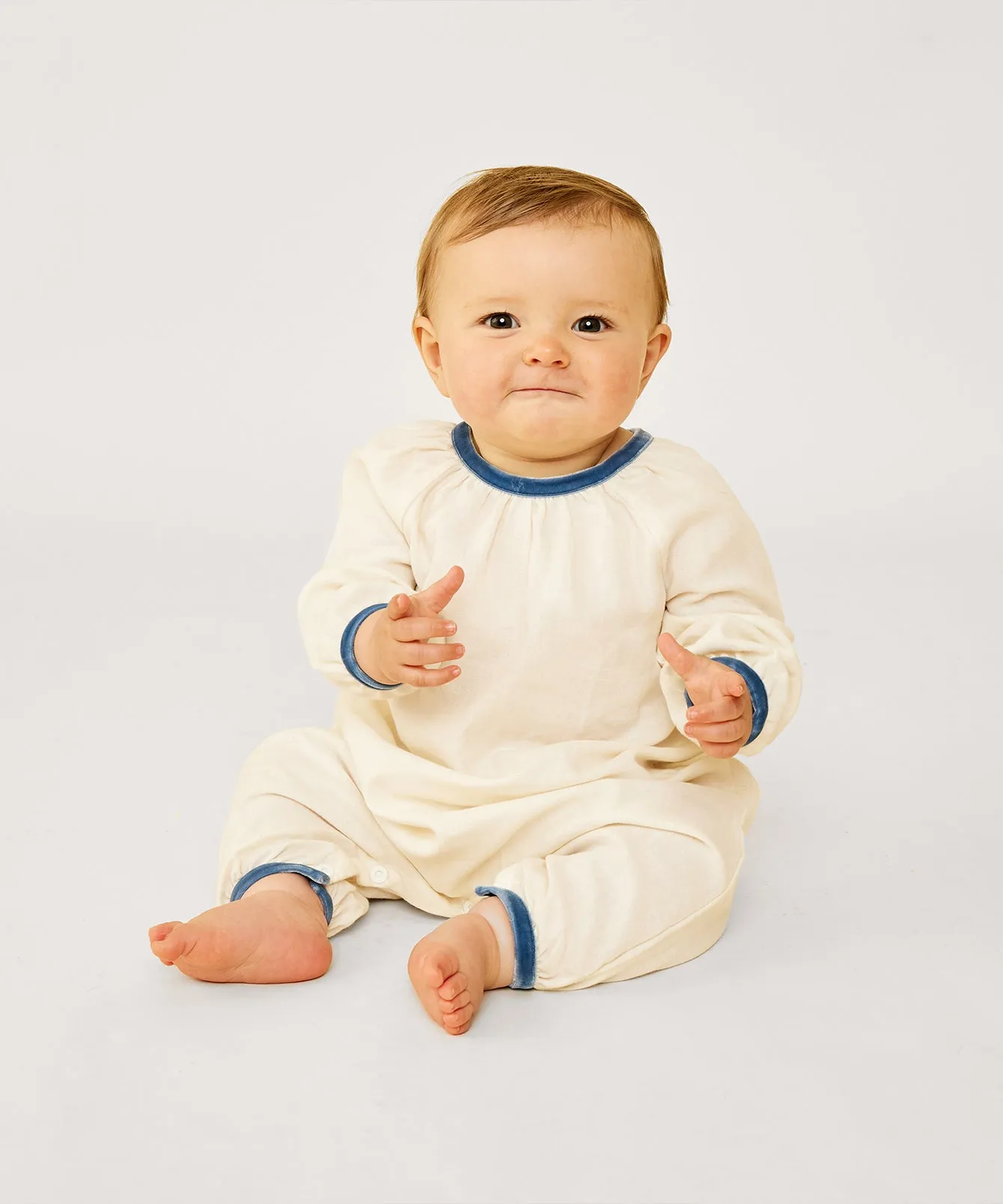 Organic Baby Bundle, Blue Velvet