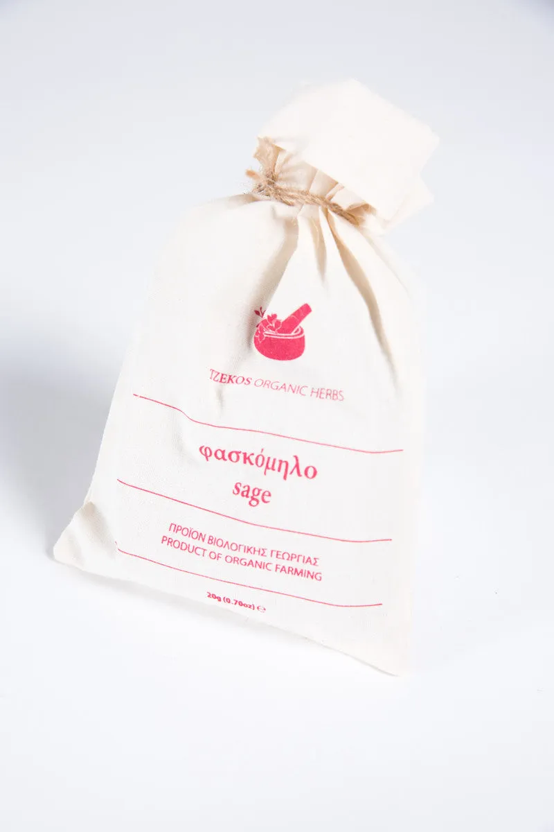 Organic Sage in Pouches 20gr