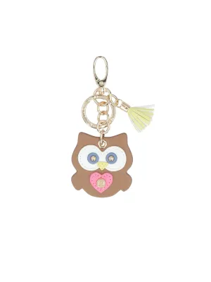Owl Key Ring - Teddy