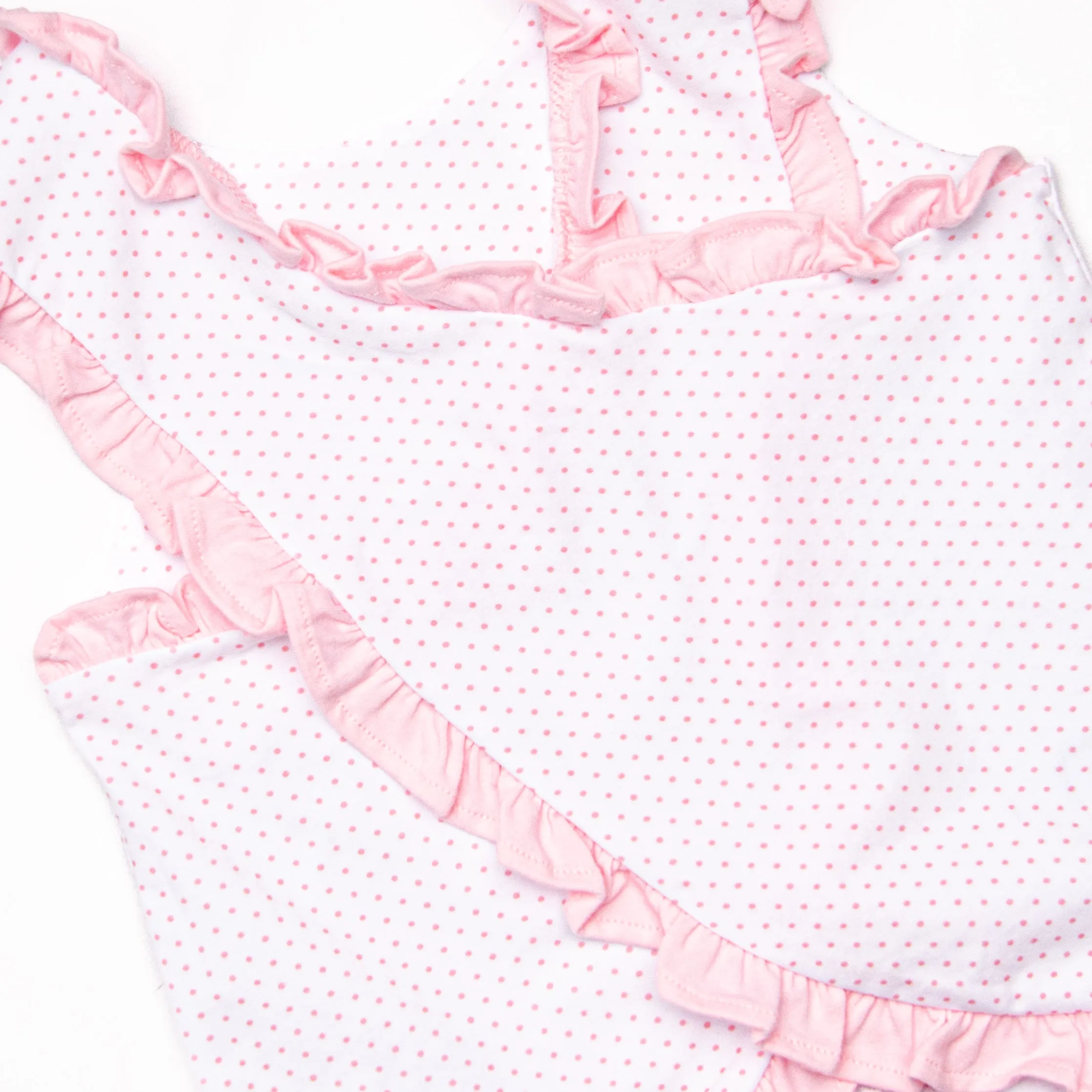 Palm Beach Popsicles Applique Diaper Set, Pink