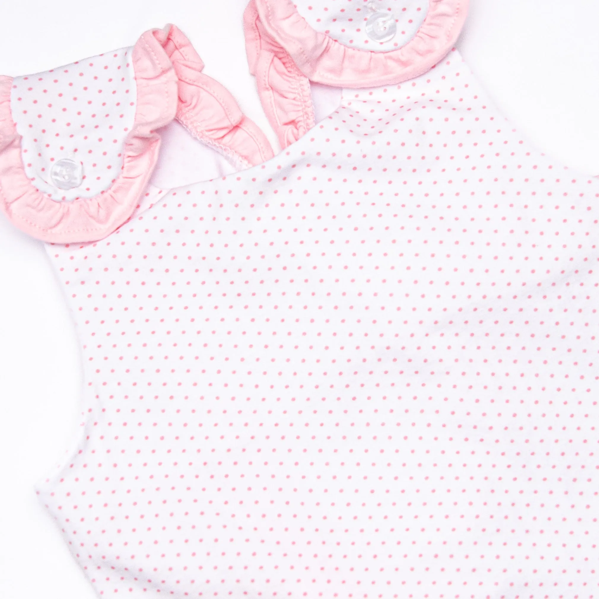 Palm Beach Popsicles Applique Diaper Set, Pink