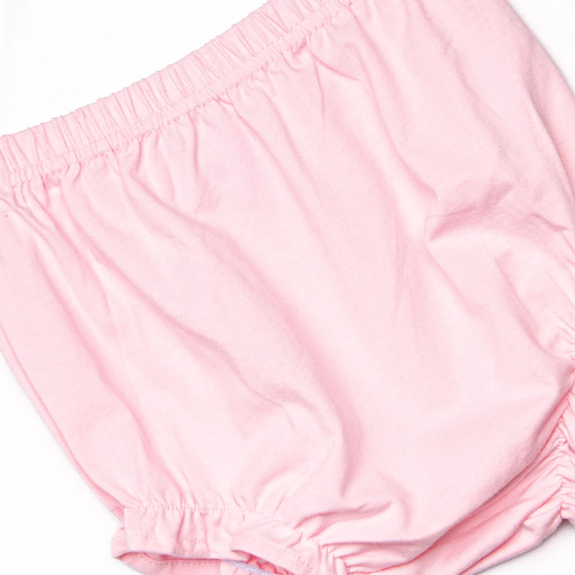 Palm Beach Popsicles Applique Diaper Set, Pink