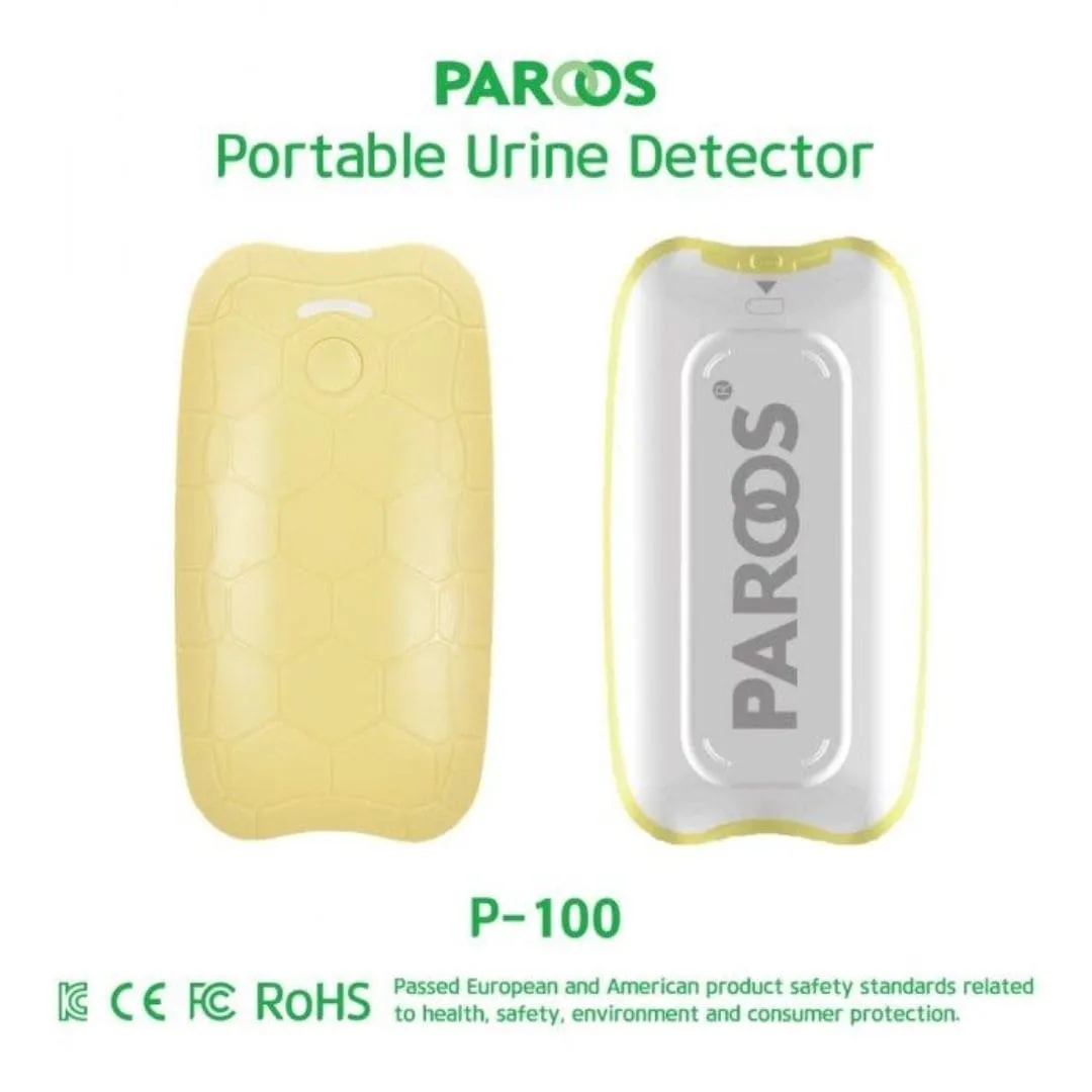 Paroos Portable Urine Detector with Clothes On (Yellow)