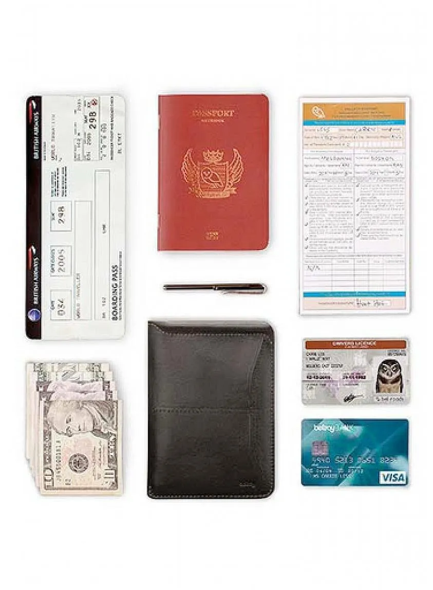Passport Sleeve Black