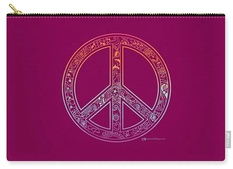 Peace Sign - Carry-All Pouch