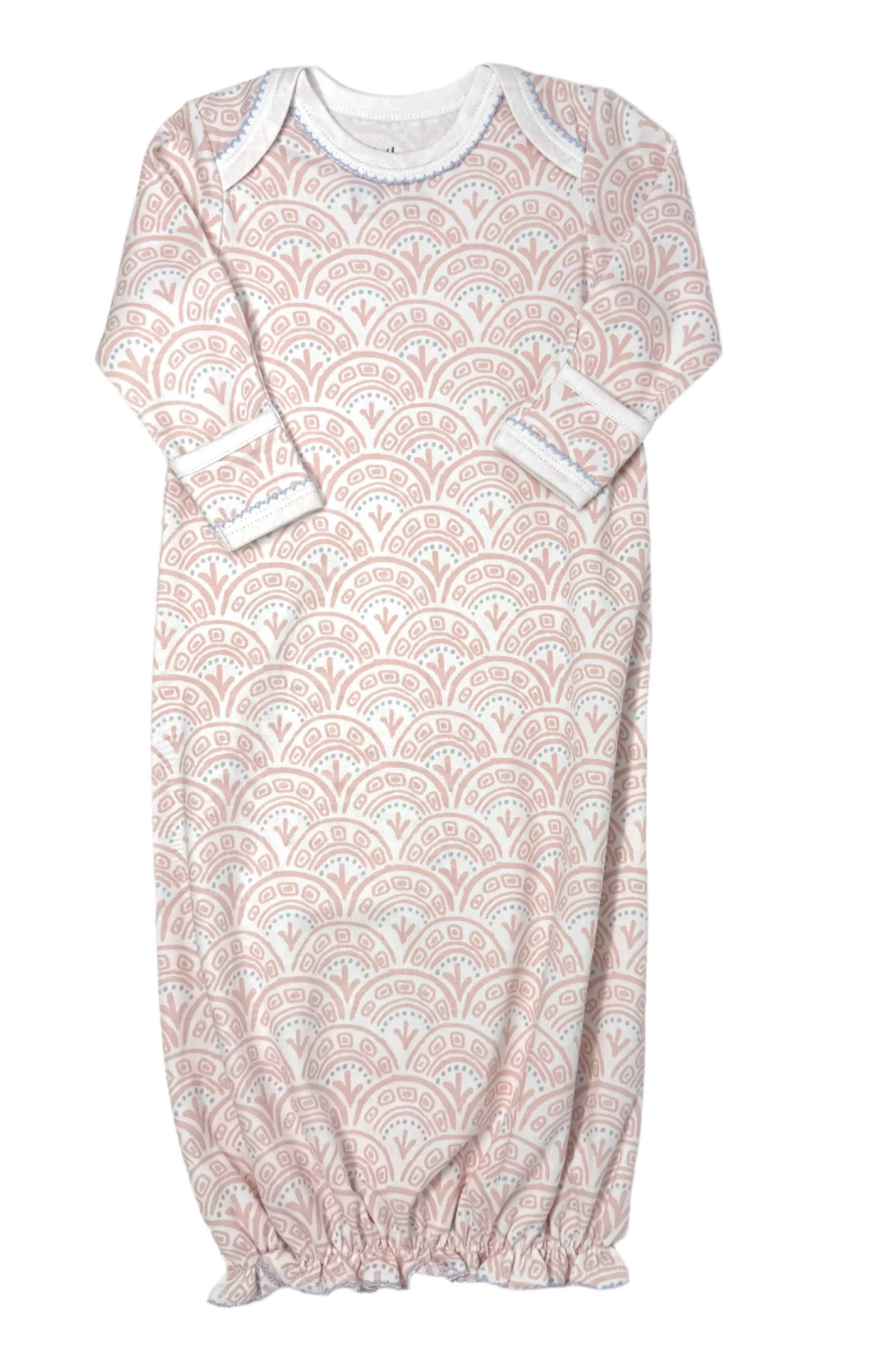 Pink Scallop Gown