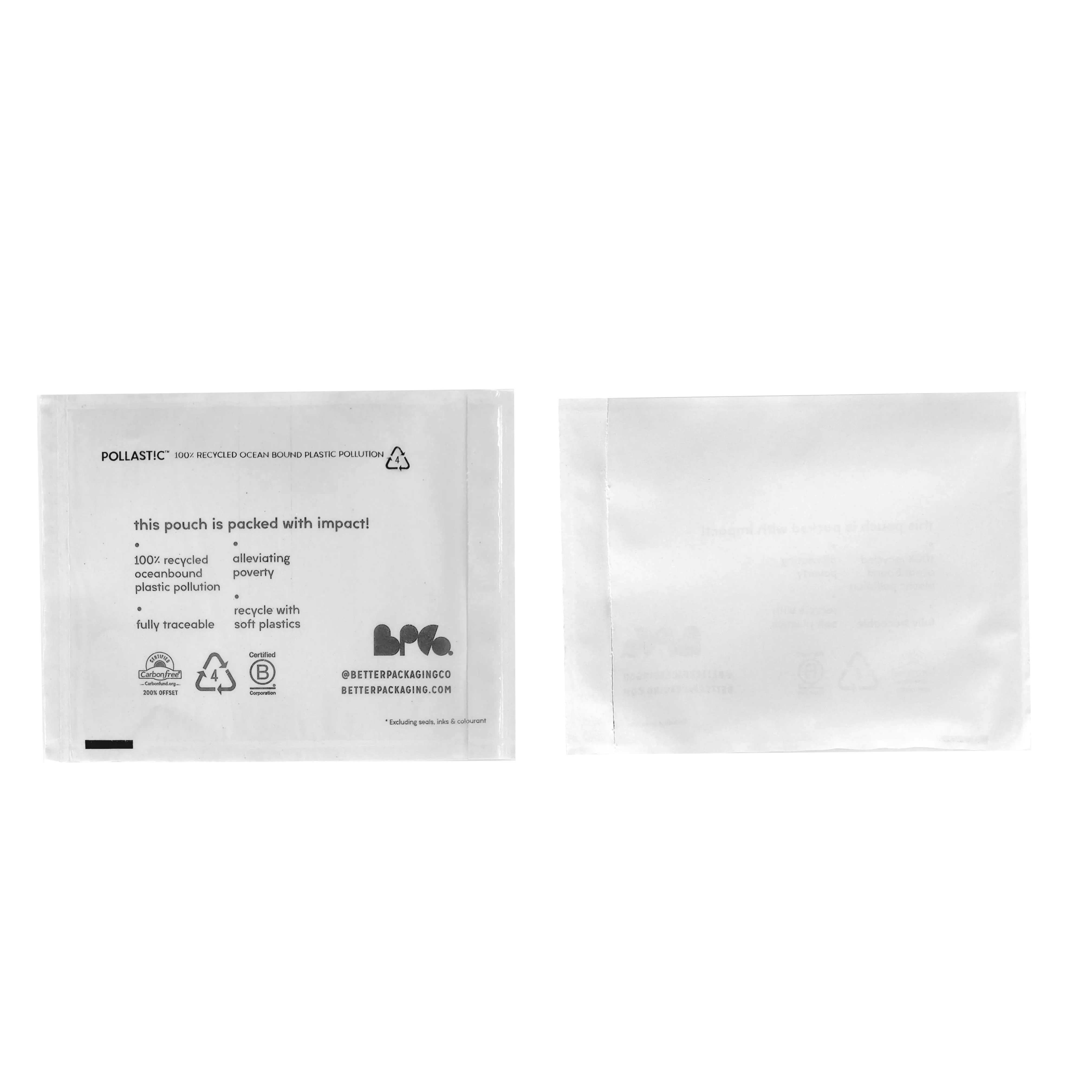 POLLAST!C Shipping Document Pouches