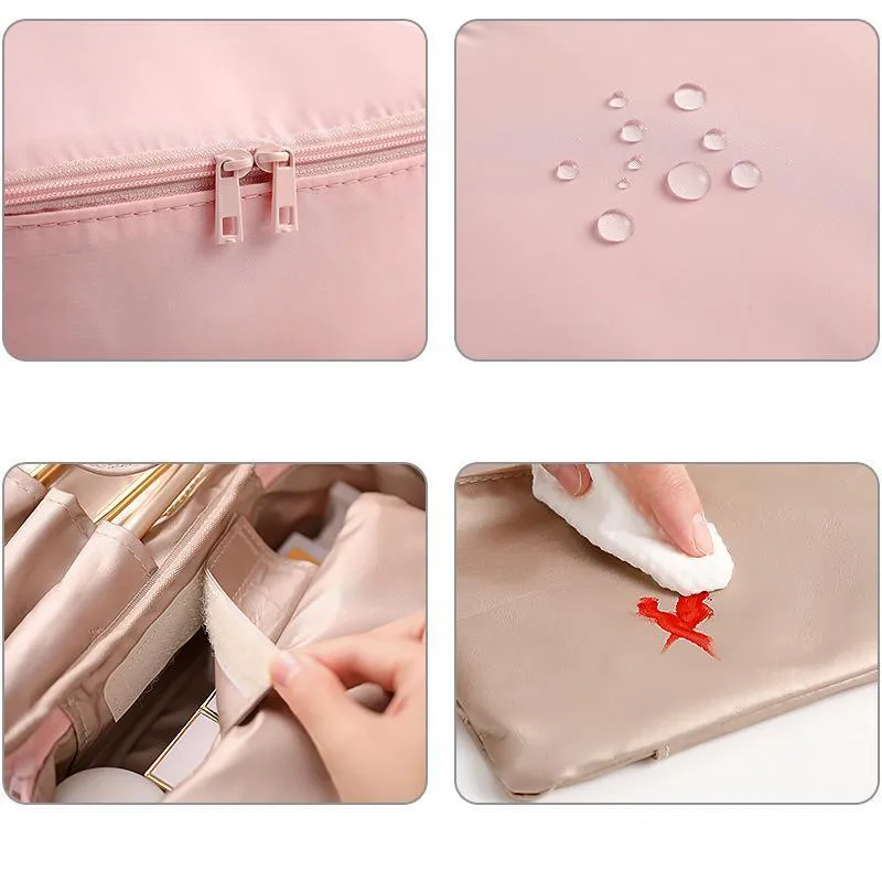 Portable Cosmetic Storage Bag 1PC 4Colours 2Sizesr