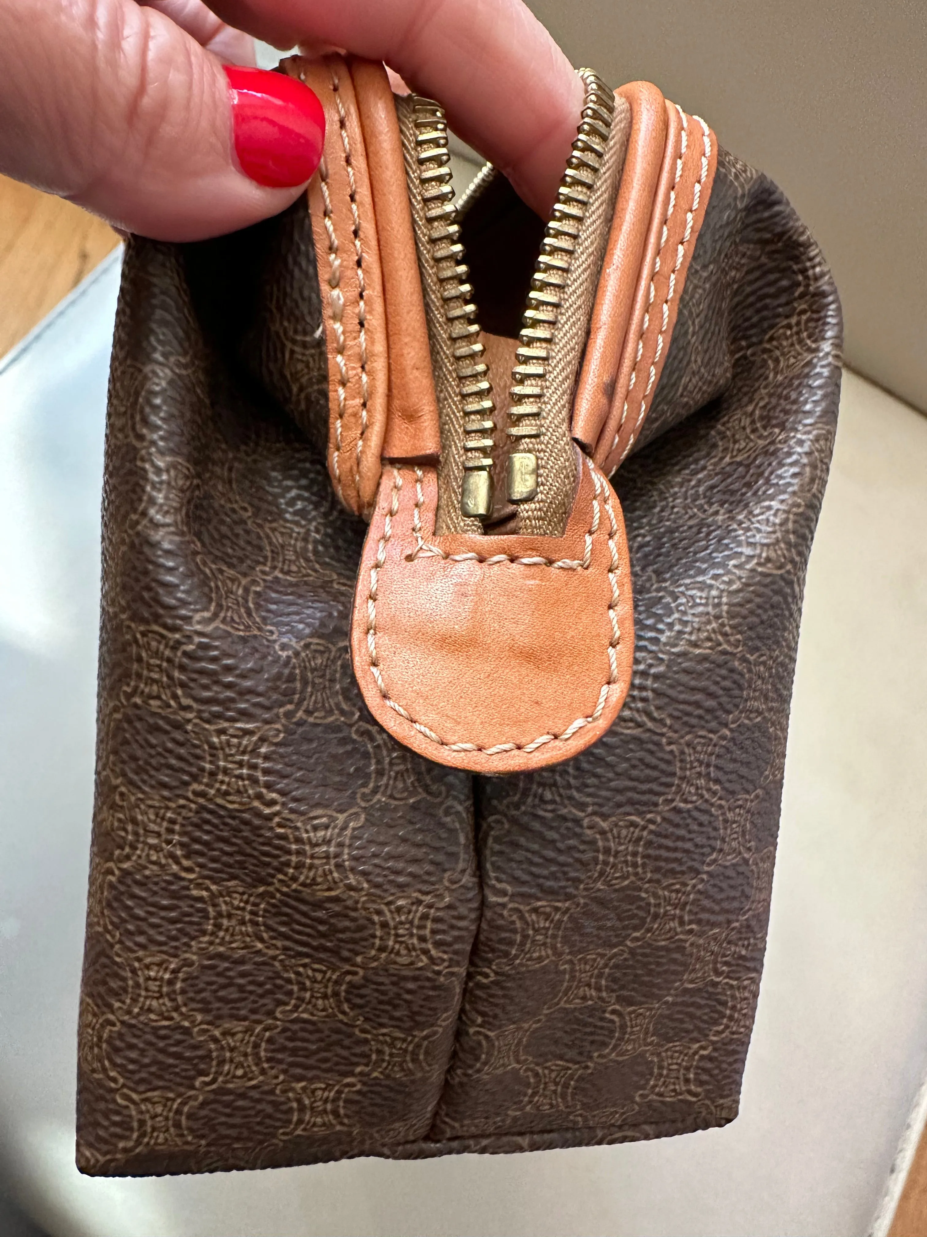 PREOWNED Celine Vintage Cosmetic Case