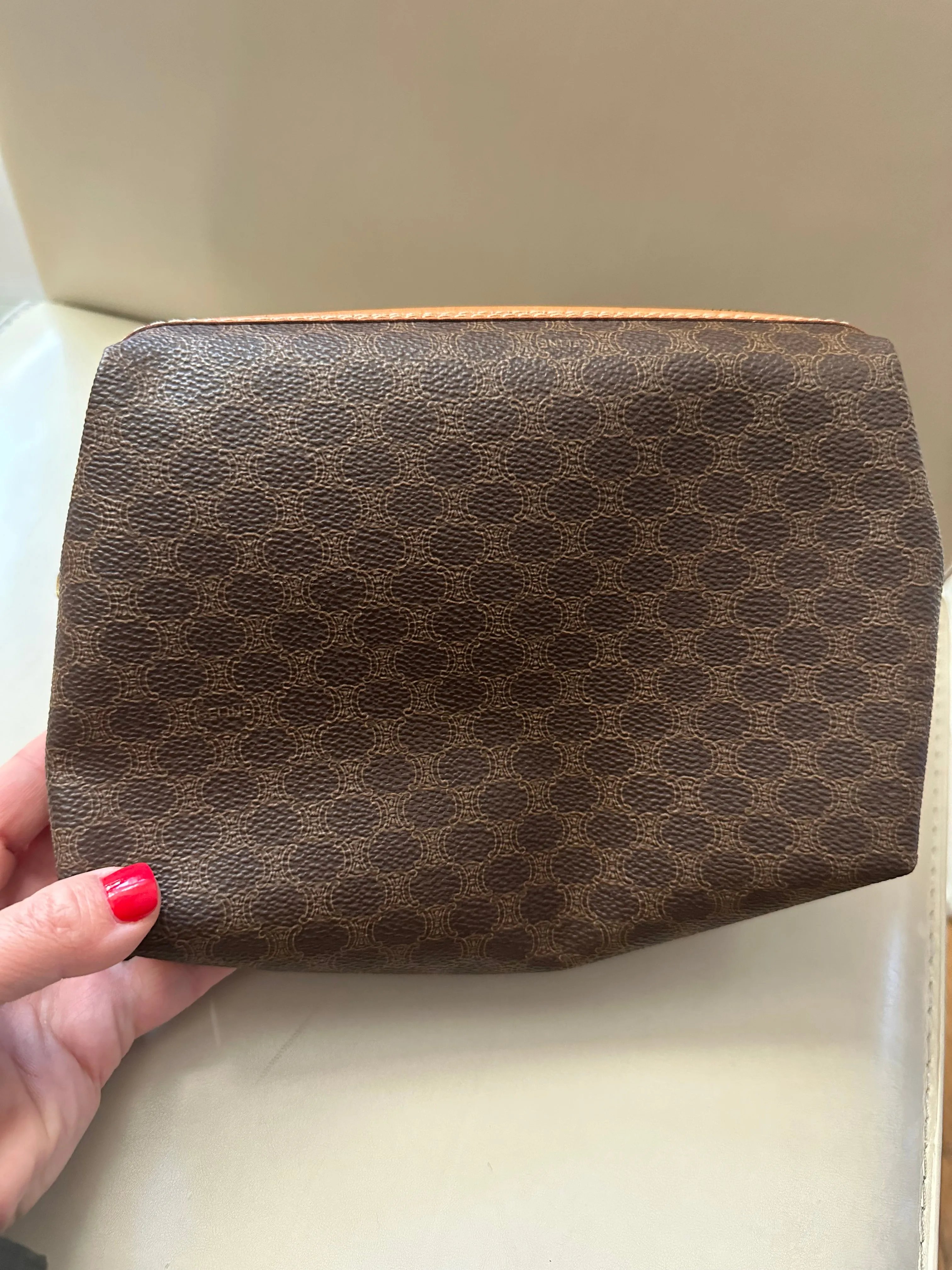 PREOWNED Celine Vintage Cosmetic Case