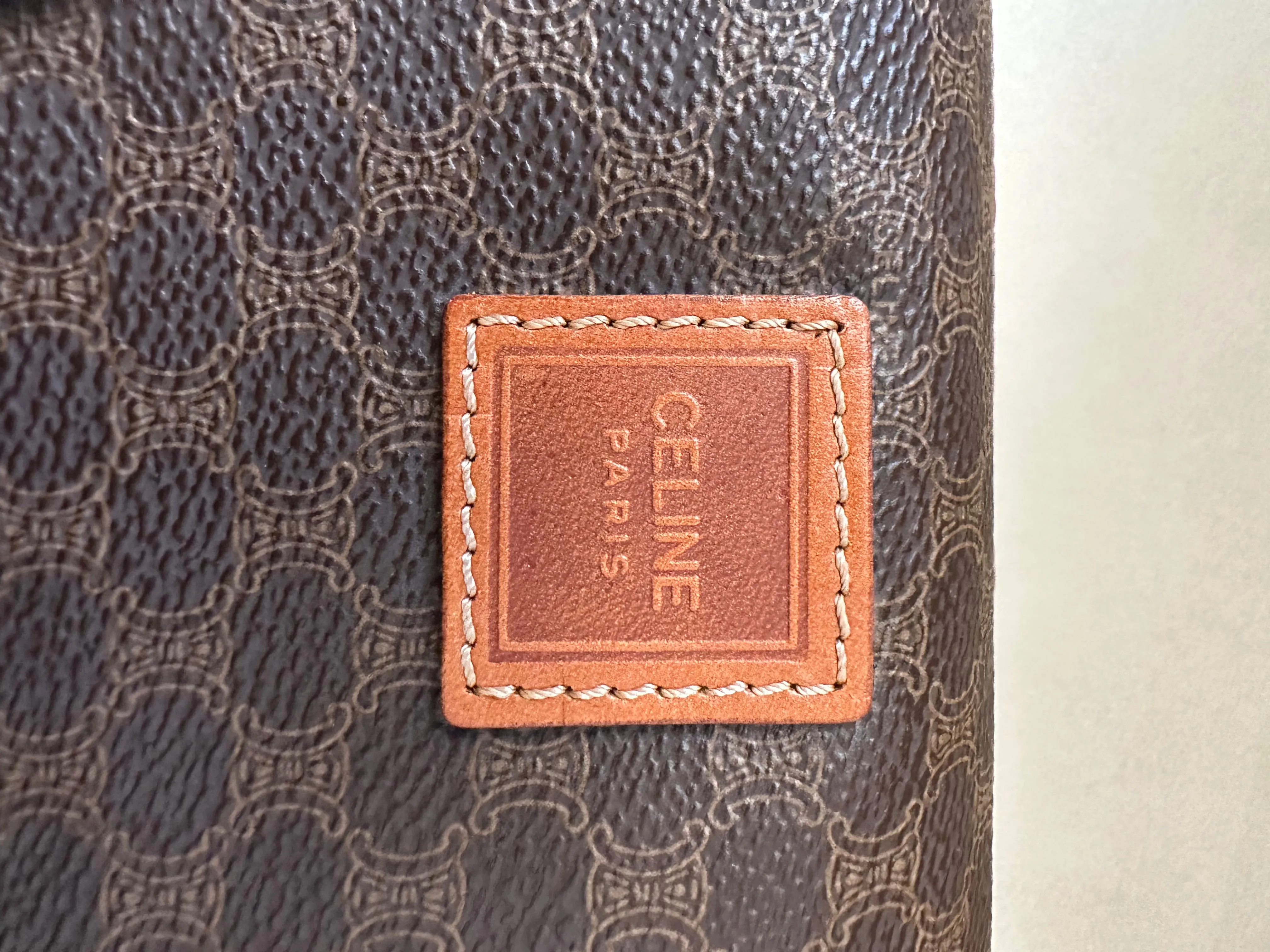 PREOWNED Celine Vintage Cosmetic Case