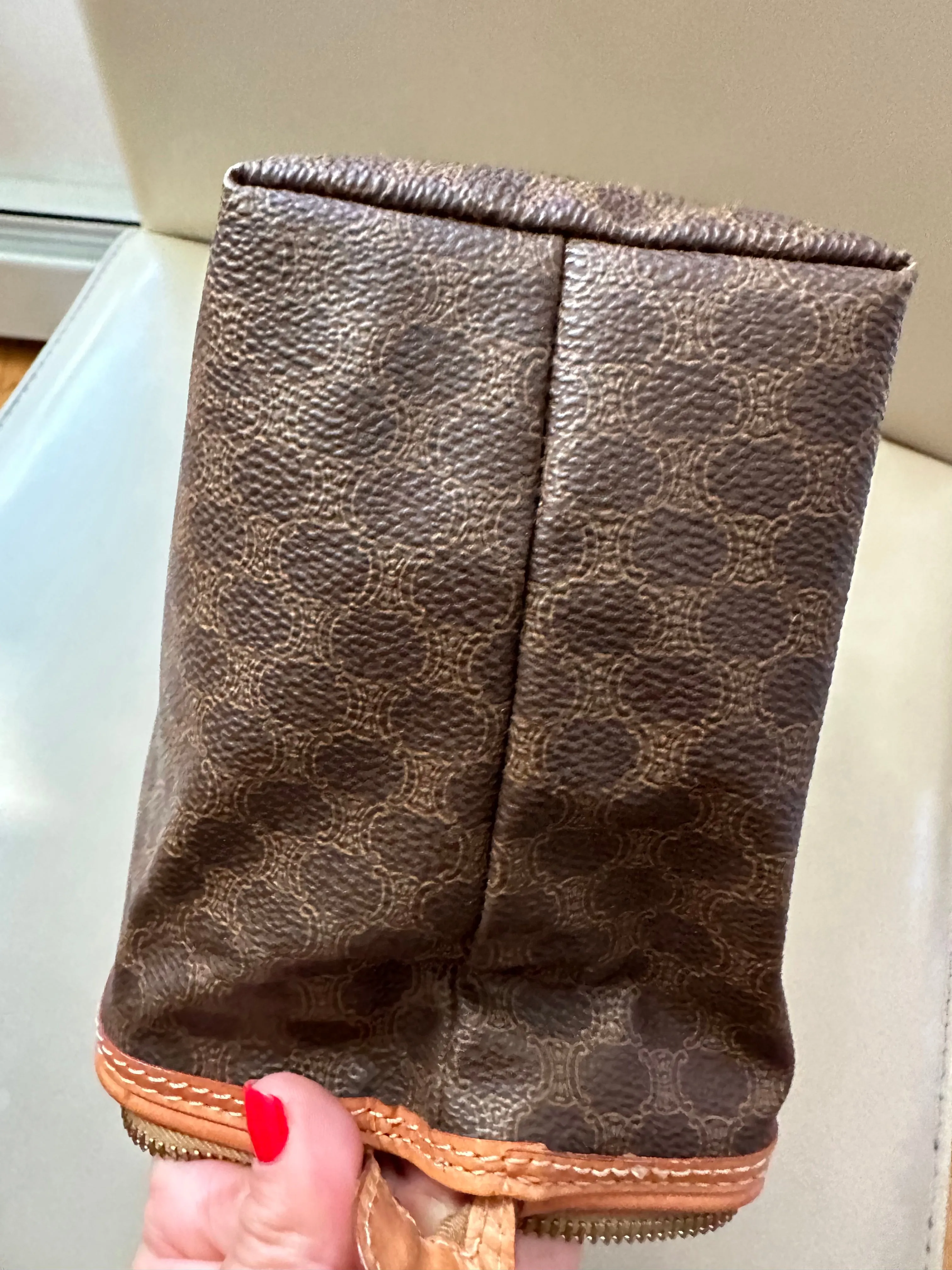 PREOWNED Celine Vintage Cosmetic Case