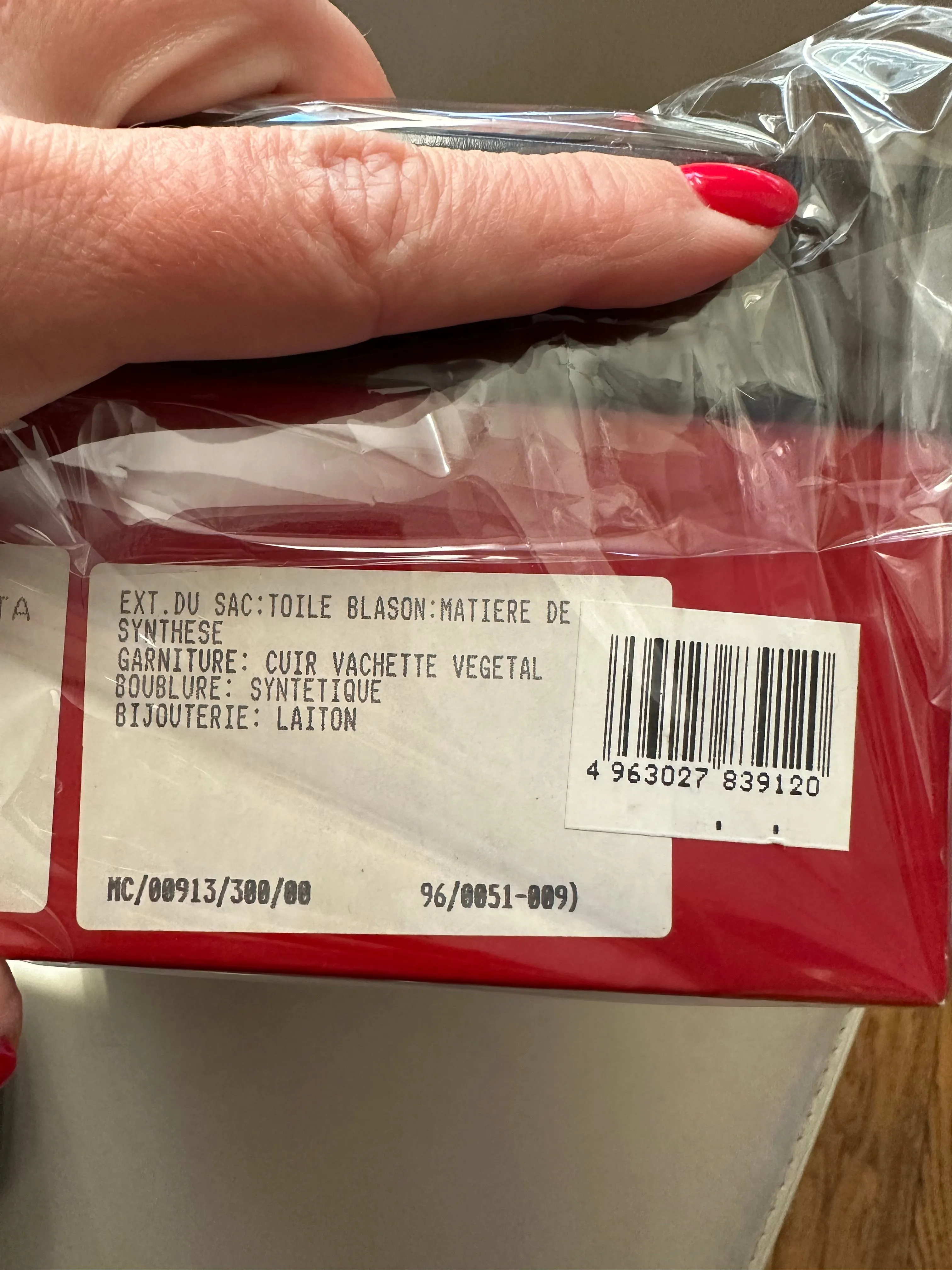 PREOWNED Celine Vintage Cosmetic Case
