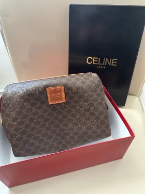 PREOWNED Celine Vintage Cosmetic Case