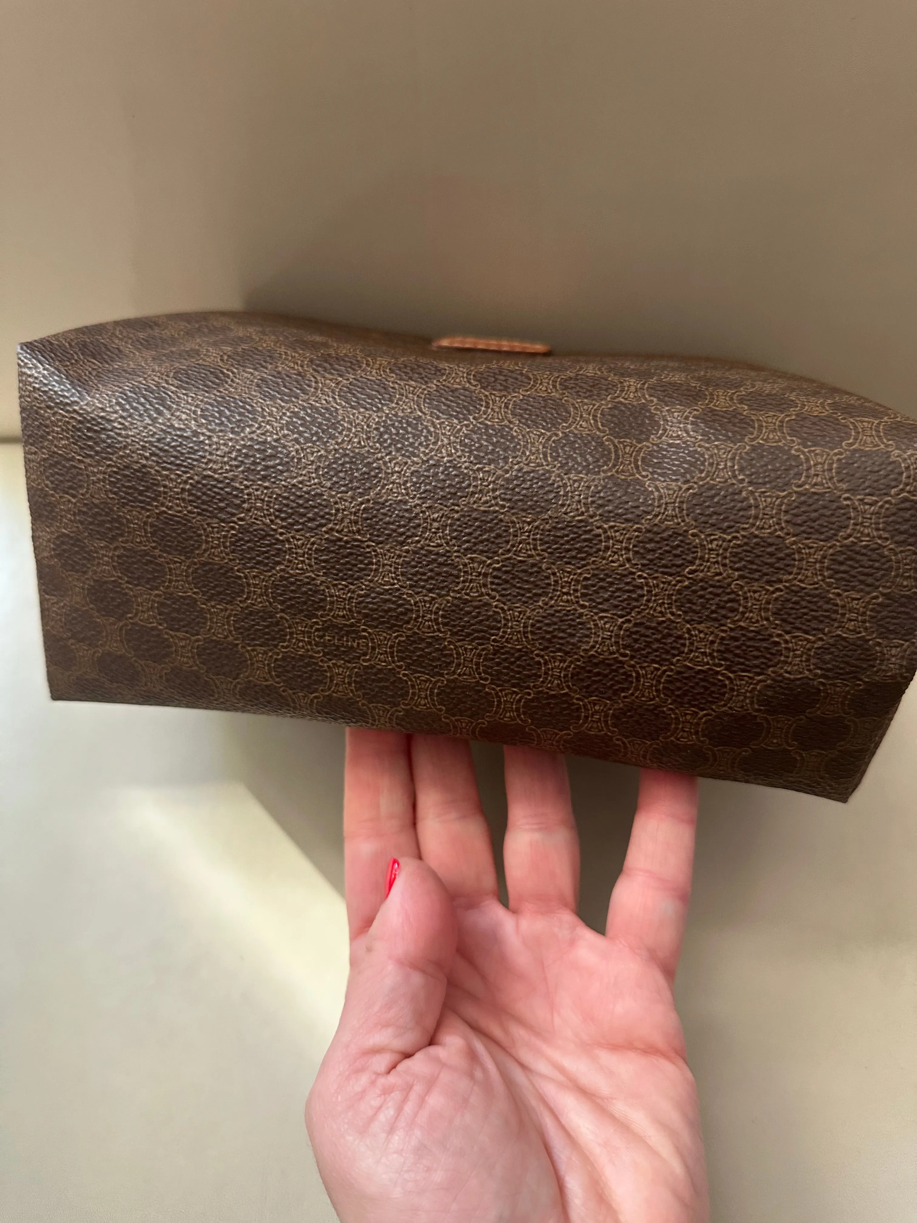 PREOWNED Celine Vintage Cosmetic Case