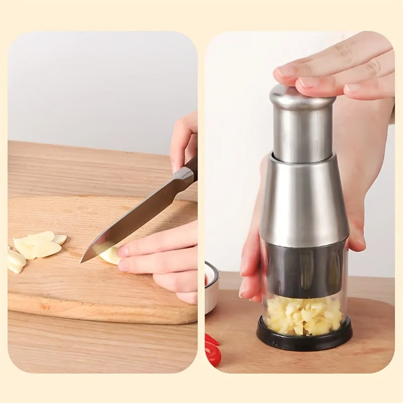 Pressed Garlic Chopper
