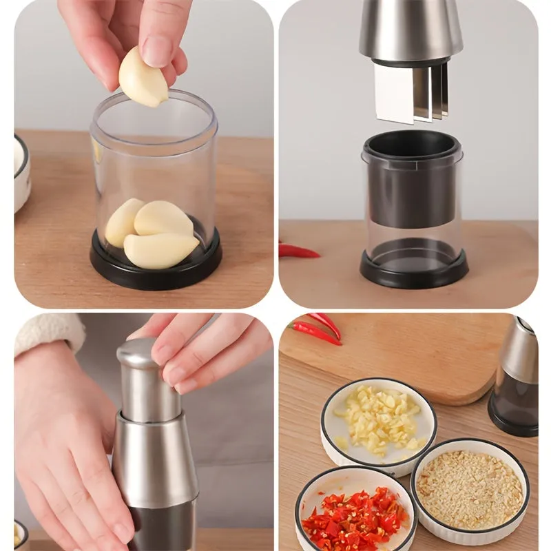 Pressed Garlic Chopper
