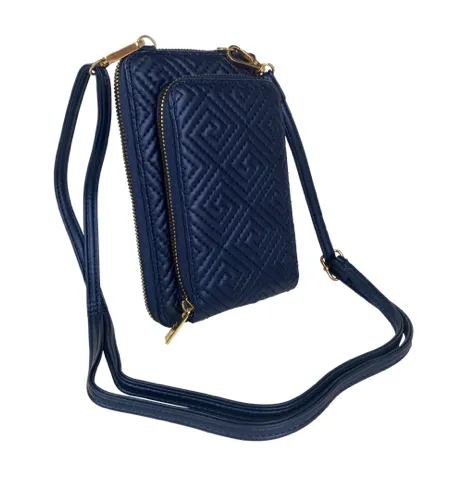 Purse - Mor Phone Crossbody - Greek Navy