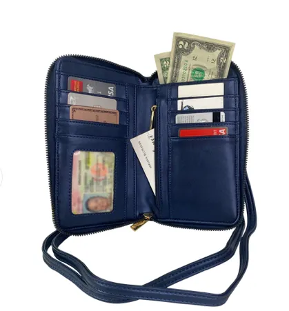 Purse - Mor Phone Crossbody - Greek Navy