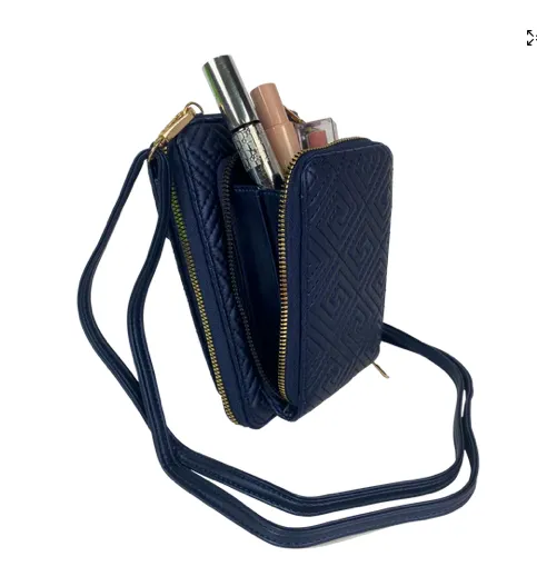 Purse - Mor Phone Crossbody - Greek Navy