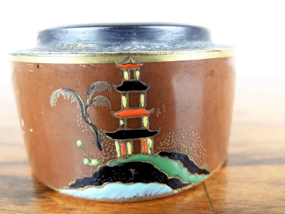 Rare English G B & Sons Ltd Enamel Match Holder