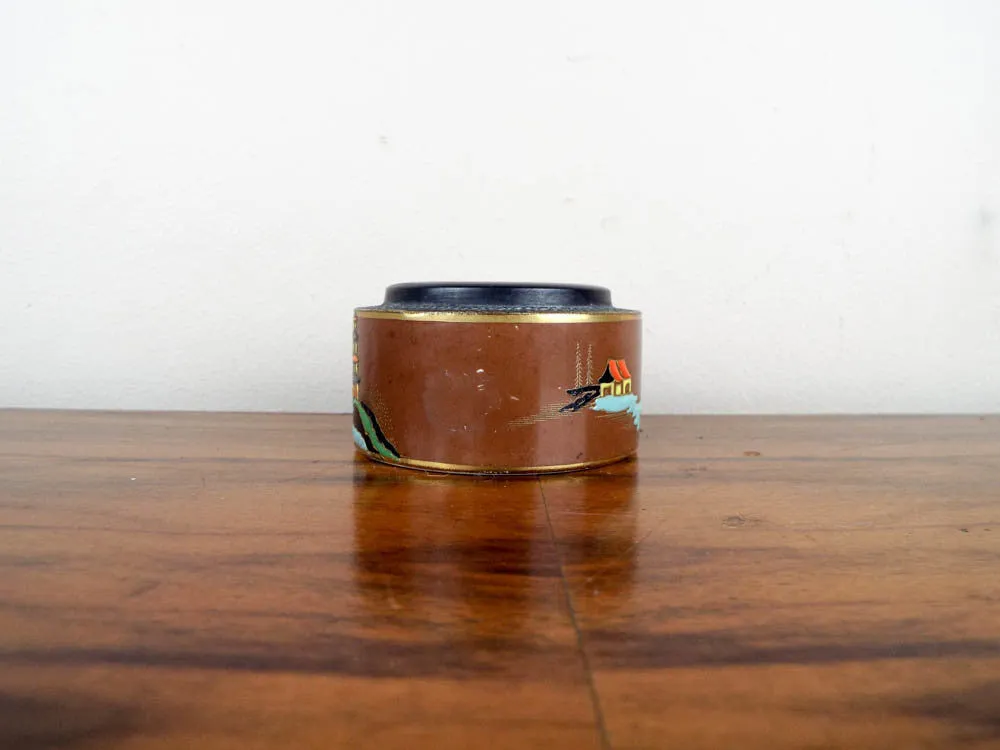 Rare English G B & Sons Ltd Enamel Match Holder