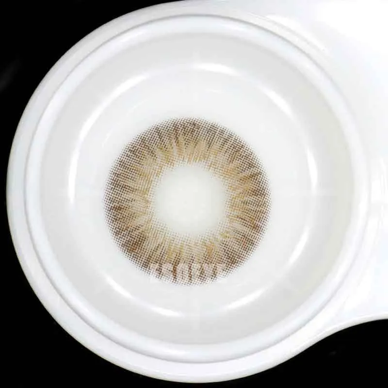 Rare Iris Brown Colored Contact Lenses Yearly
